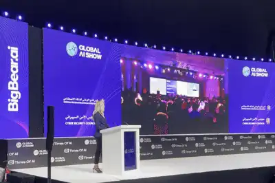 The Global AI Show stage